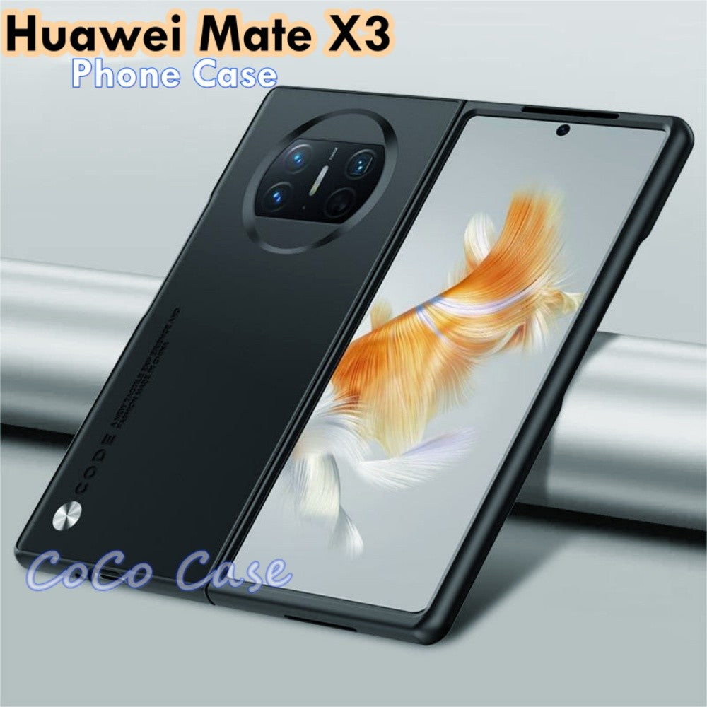 For Huawei Mate X3 Cover Silicone Professional Full Case Classic Simple Solid Color Phone Case Cover sweatproof