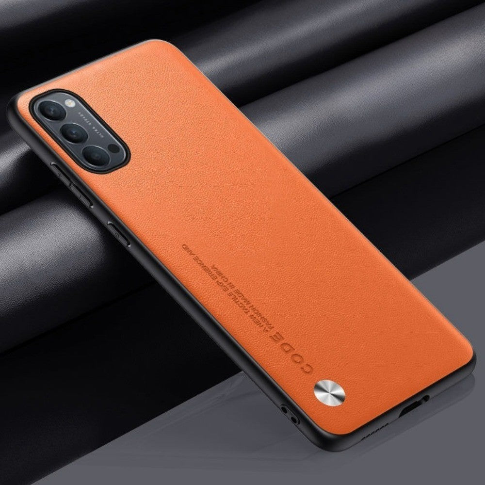 For OPPO Reno 4 4G Cover Silicone Professional Full Case Classic Simple Solid Color Phone Case Cover sweatproof