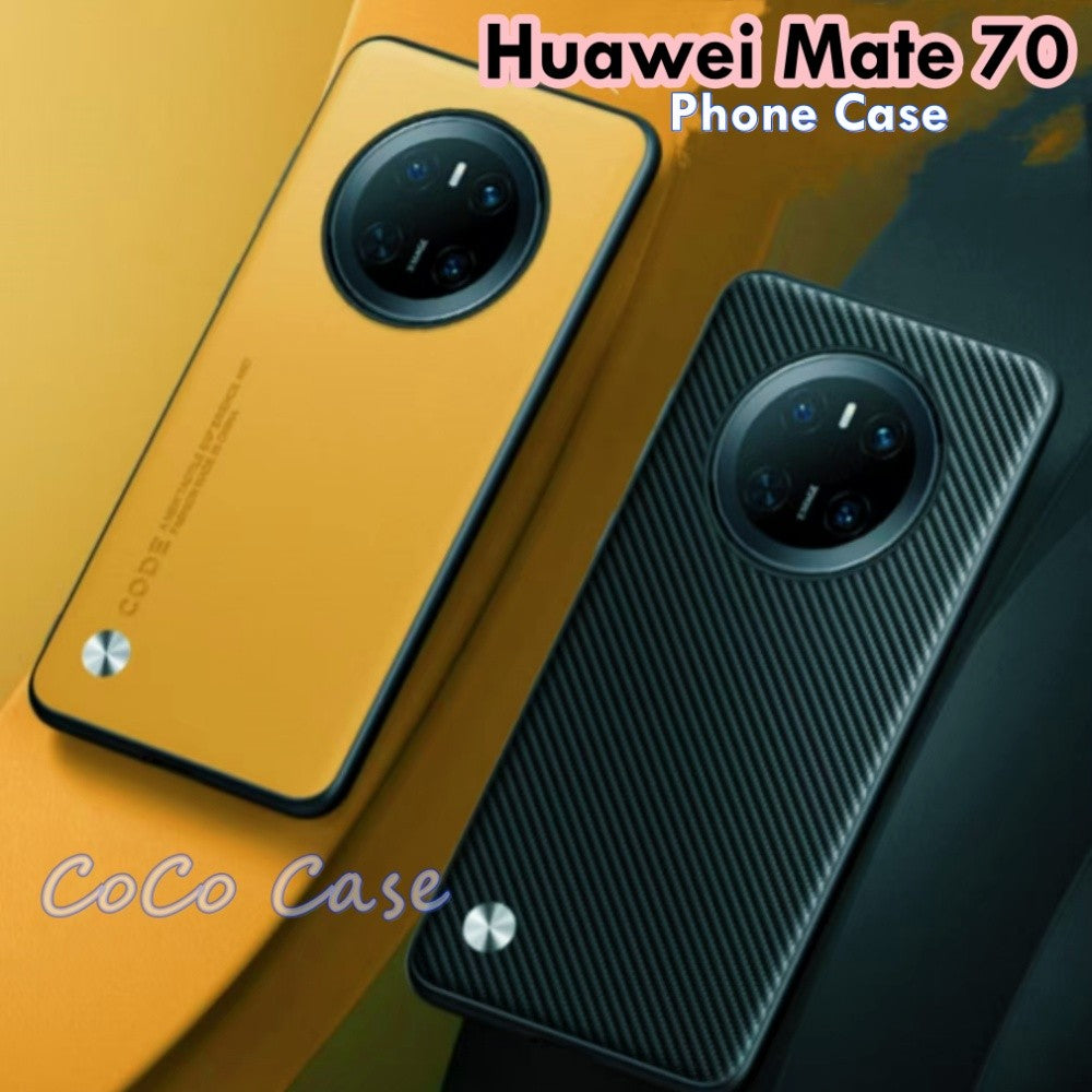 For Huawei Mate 70 Cover Silicone Professional Full Case Classic Simple Solid Color Phone Case Cover sweatproof