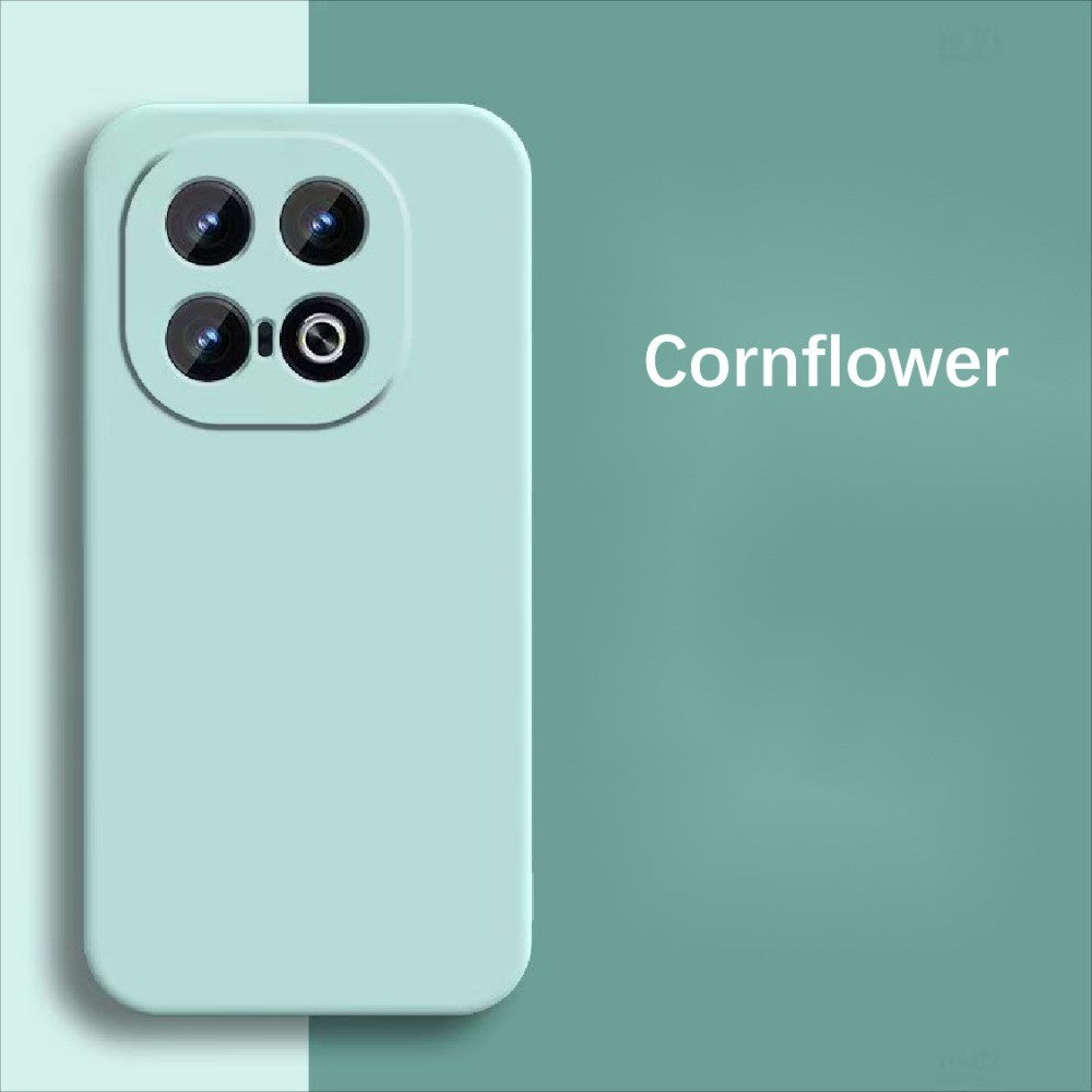 For IQOO 13 Cover Drop and wear resistant Silicone Full Case Classic Simple Solid Color Phone Case Cover