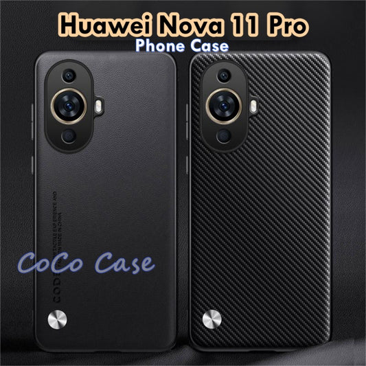 For Huawei Nova 11 Pro Cover Silicone Professional Full Case Classic Simple Solid Color Phone Case Cover sweatproof