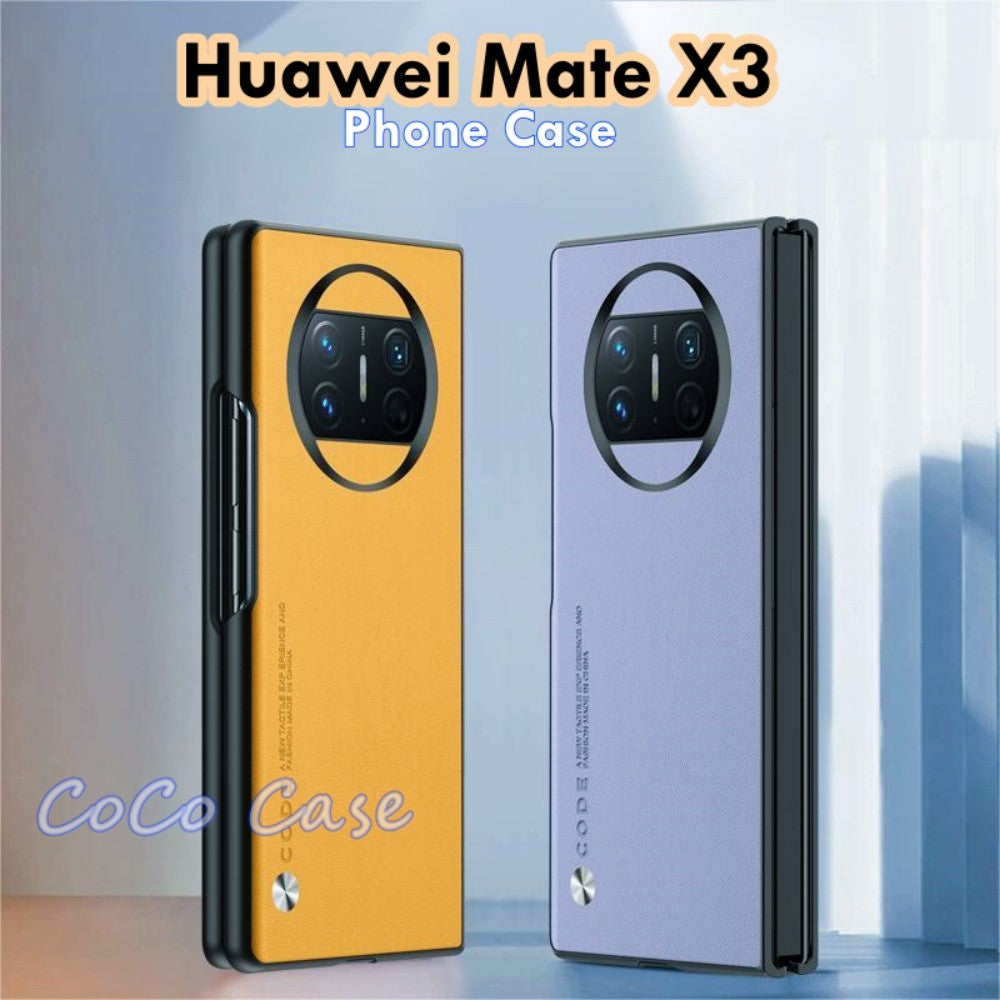 For Huawei Mate X3 Cover Silicone Professional Full Case Classic Simple Solid Color Phone Case Cover sweatproof