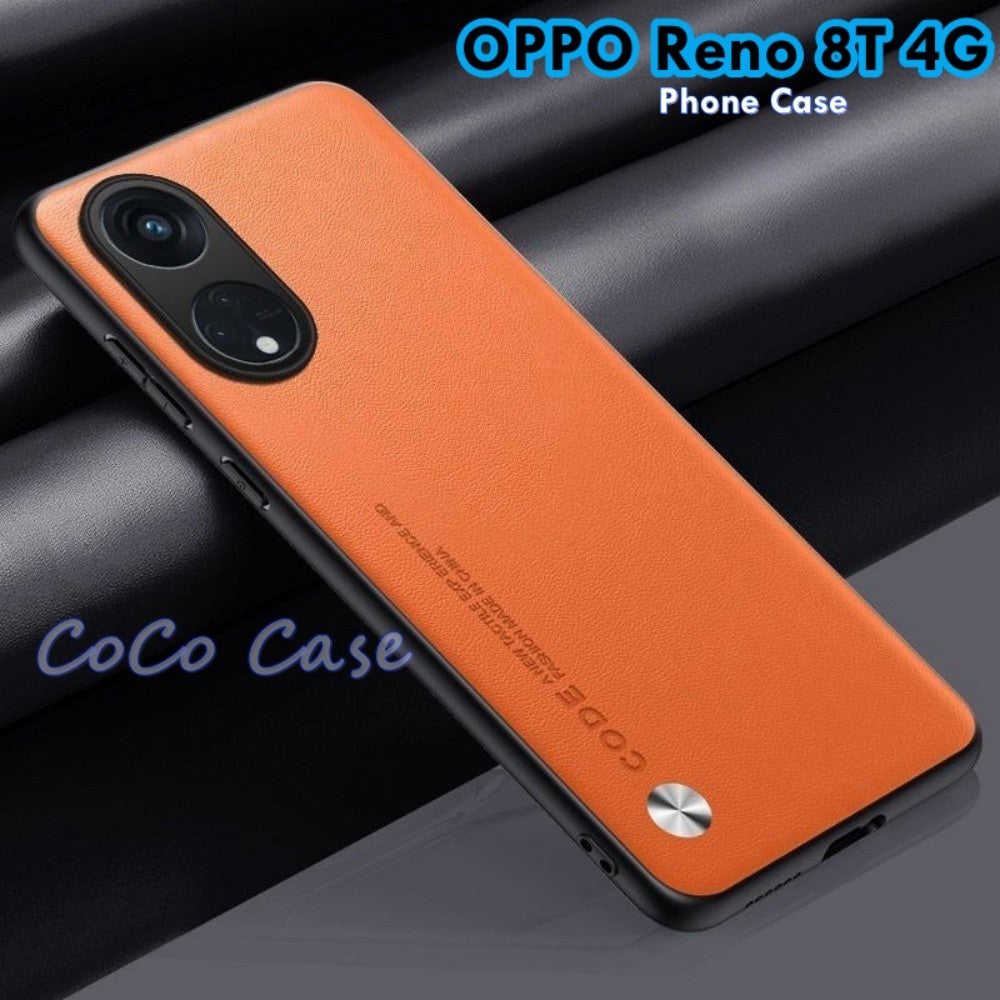For OPPO Reno 8T 4G Cover Silicone Professional Full Case Classic Simple Solid Color Phone Case Cover sweatproof