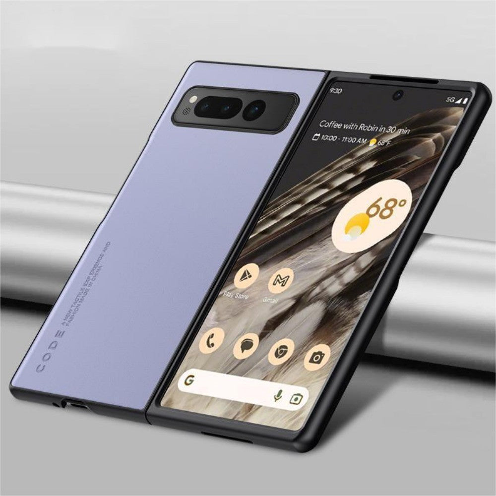 For Google Pixel Fold Cover Silicone Professional Full Case Classic Simple Solid Color Phone Case Cover sweatproof