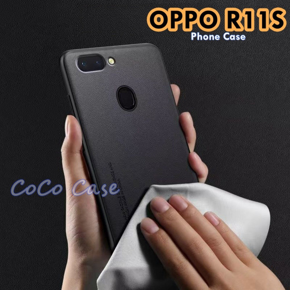 For OPPO R11S Cover Silicone Professional Full Case Classic Simple Solid Color Phone Case Cover sweatproof