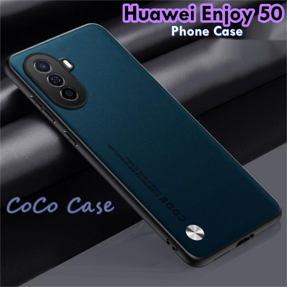 For Huawei Enjoy 50 Cover Silicone Professional Full Case Classic Simple Solid Color Phone Case Cover sweatproof