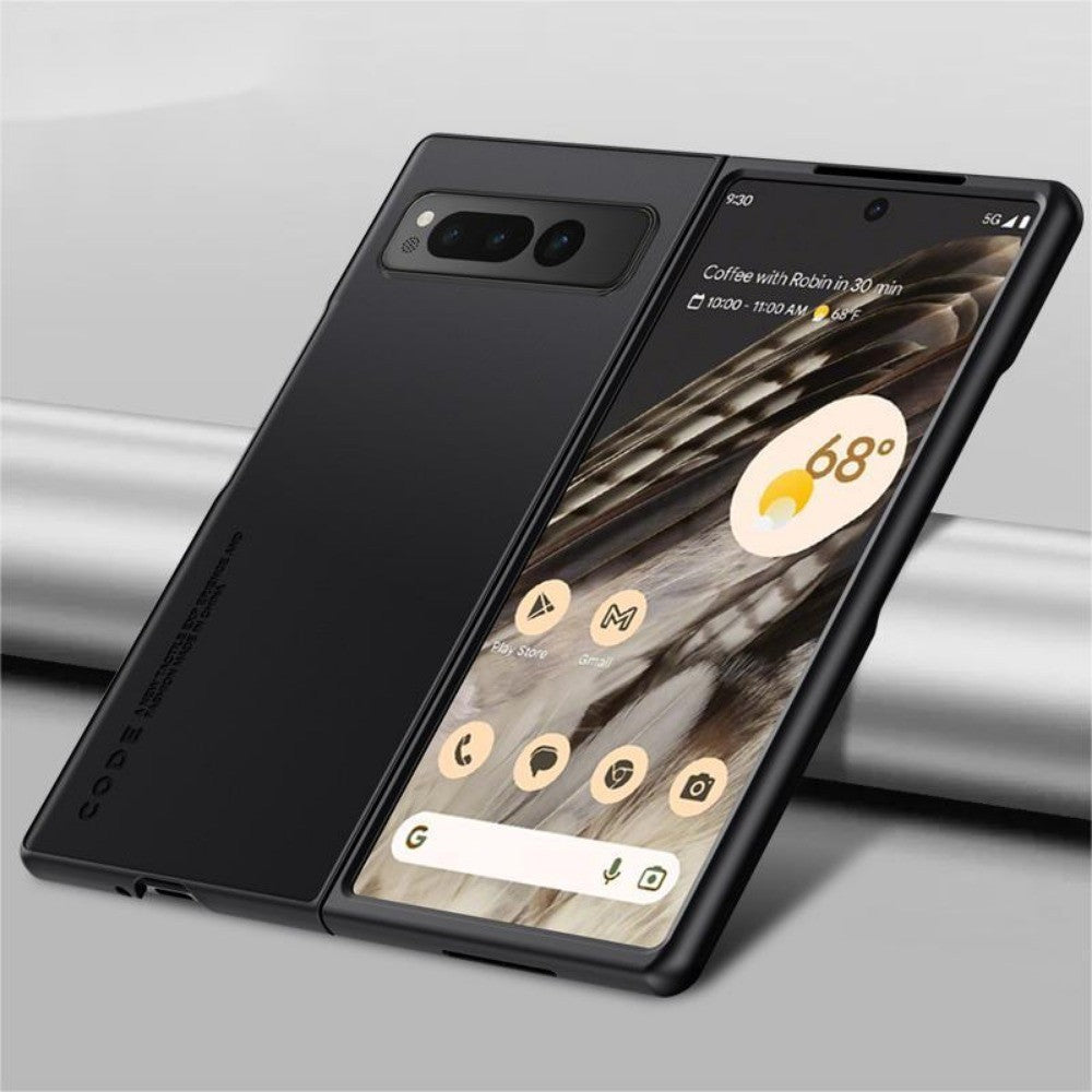 For Google Pixel Fold Cover Silicone Professional Full Case Classic Simple Solid Color Phone Case Cover sweatproof