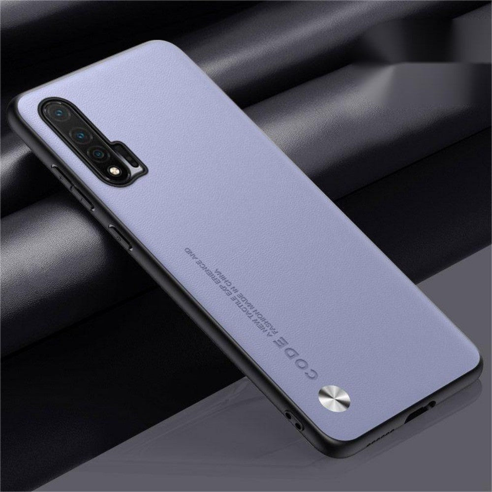 For Huawei Nova 6 4G Cover Silicone Professional Full Case Classic Simple Solid Color Phone Case Cover sweatproof