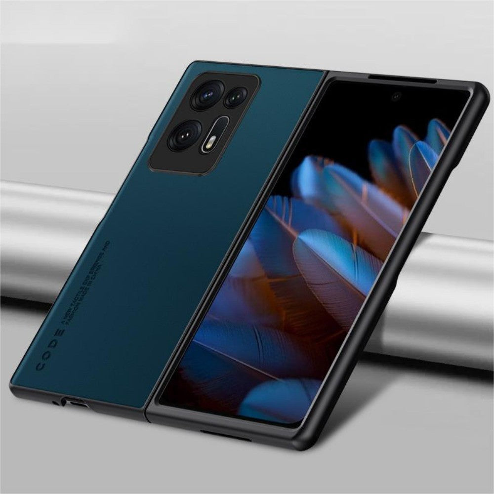 For OPPO Find N2 Cover Silicone Professional Full Case Classic Simple Solid Color Phone Case Cover sweatproof