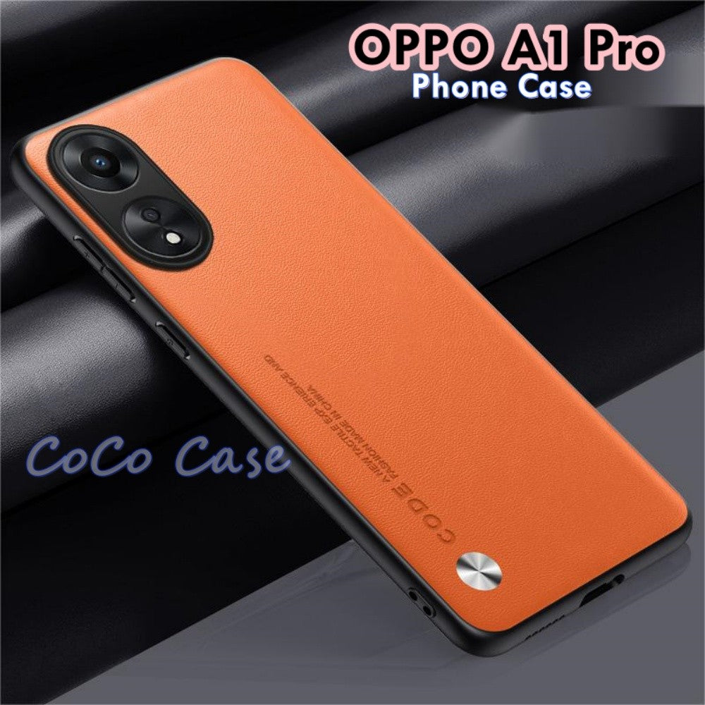For OPPO A1 Pro Cover Silicone Professional Full Case Classic Simple Solid Color Phone Case Cover sweatproof