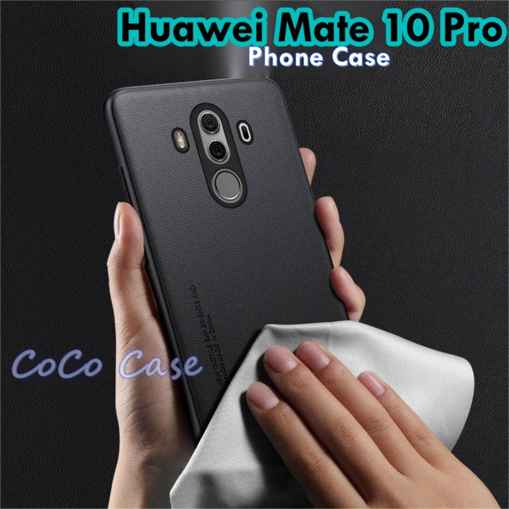 For Huawei Mate 10 Pro Cover Silicone Professional Full Case Classic Simple Solid Color Phone Case Cover sweatproof