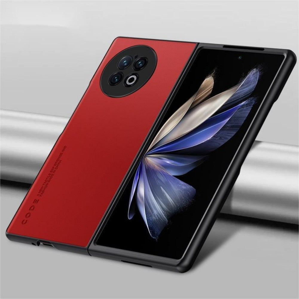 For VIVO X Fold 2 Cover Silicone Professional Full Case Classic Simple Solid Color Phone Case Cover sweatproof