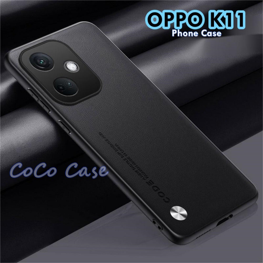 For OPPO K11 Cover Silicone Professional Full Case Classic Simple Solid Color Phone Case Cover sweatproof
