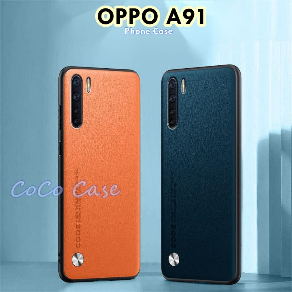 For OPPO A91 Cover Silicone Professional Full Case Classic Simple Solid Color Phone Case Cover sweatproof