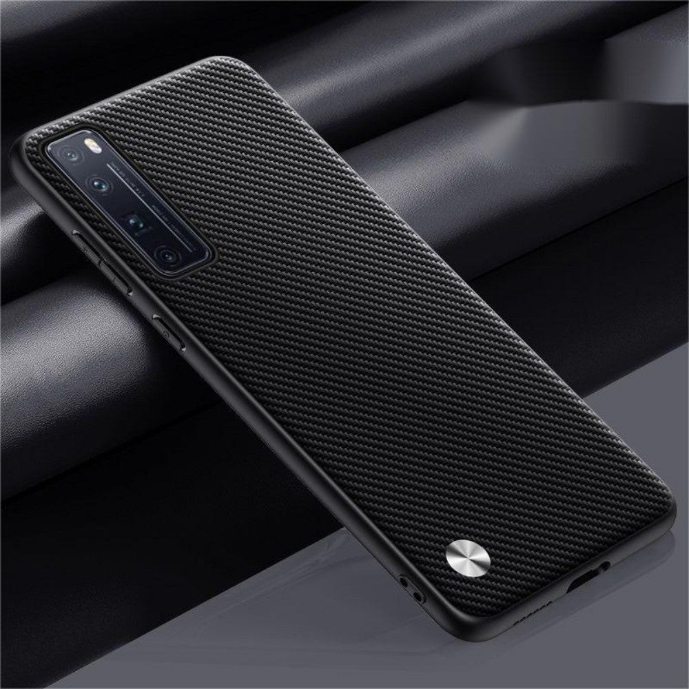 For Huawei Nova 7 Pro Cover Silicone Professional Full Case Classic Simple Solid Color Phone Case Cover sweatproof