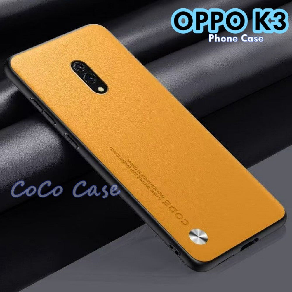 For OPPO K3 Cover Silicone Professional Full Case Classic Simple Solid Color Phone Case Cover sweatproof