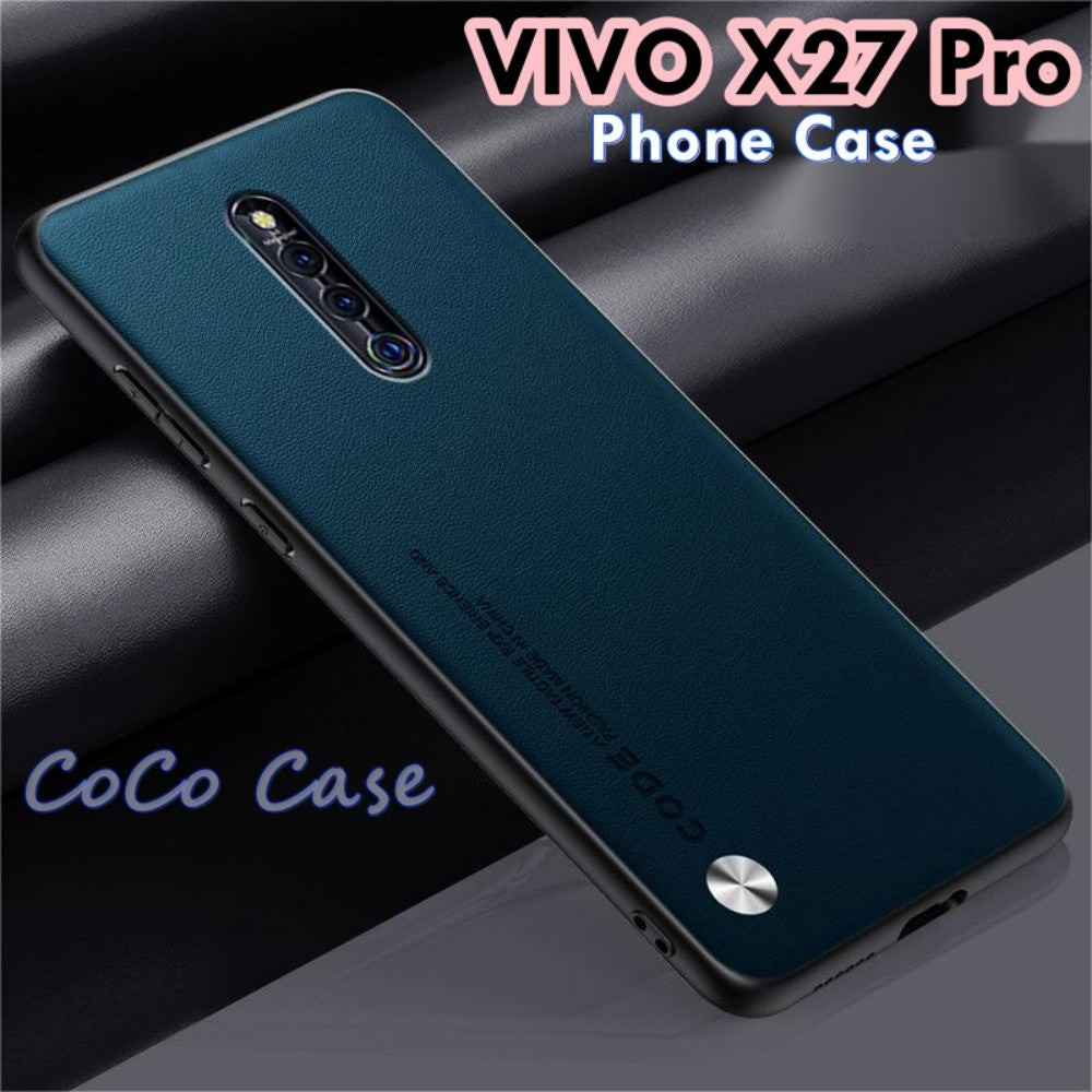 For VIVO X27 Pro Cover Silicone Professional Full Case Classic Simple Solid Color Phone Case Cover sweatproof