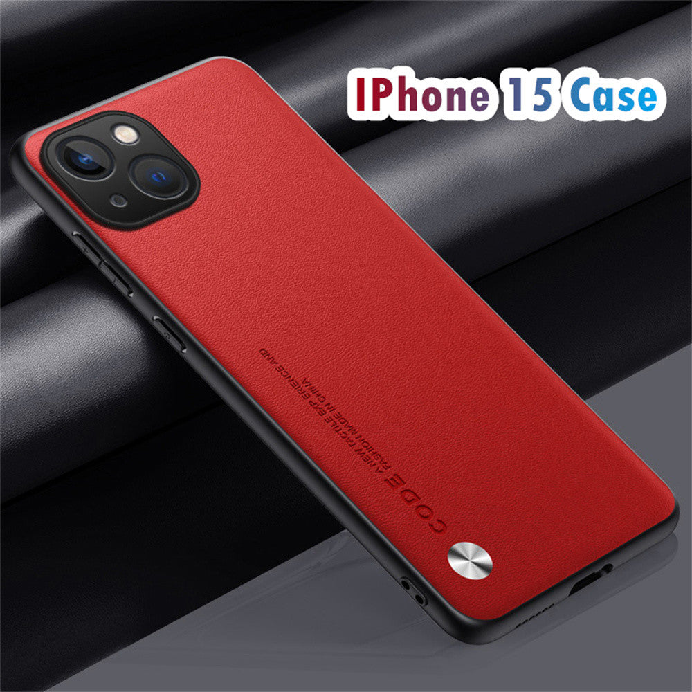 For IPhone 15 Cover Silicone Professional Full Case Classic Simple Solid Color Phone Case Cover sweatproof