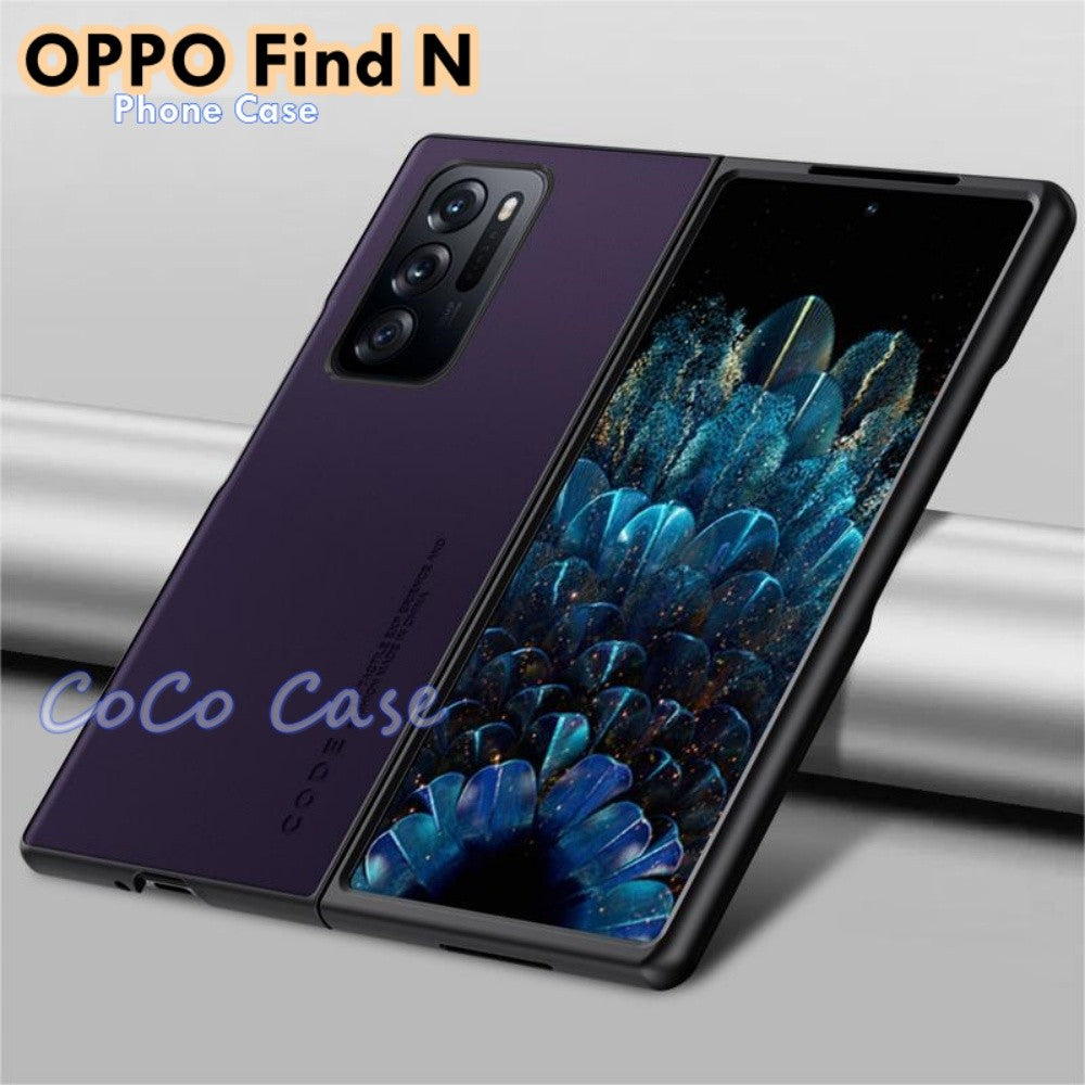 For OPPO Find N Cover Silicone Professional Full Case Classic Simple Solid Color Phone Case Cover sweatproof