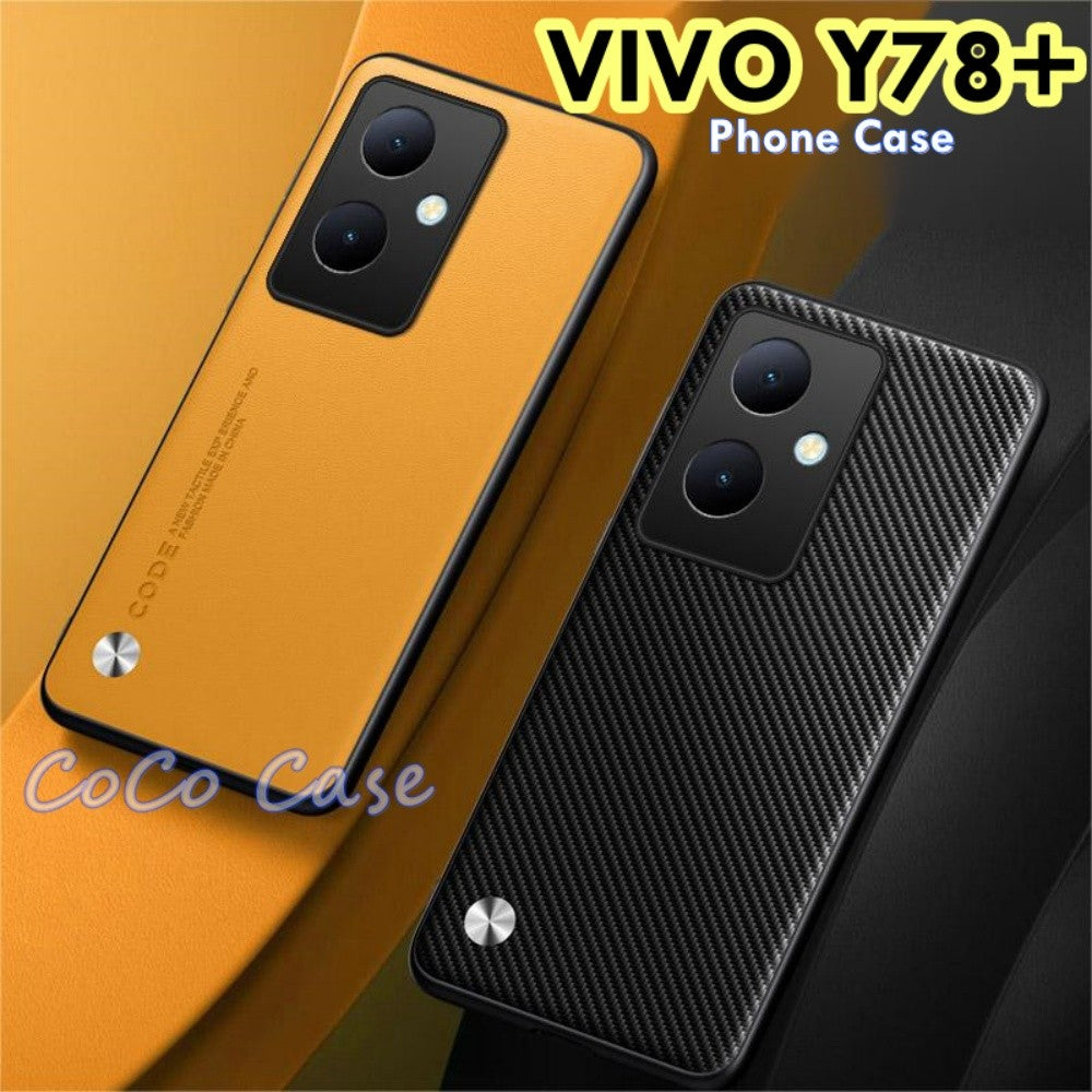 For VIVO Y78+ Cover Silicone Professional Full Case Classic Simple Solid Color Phone Case Cover sweatproof