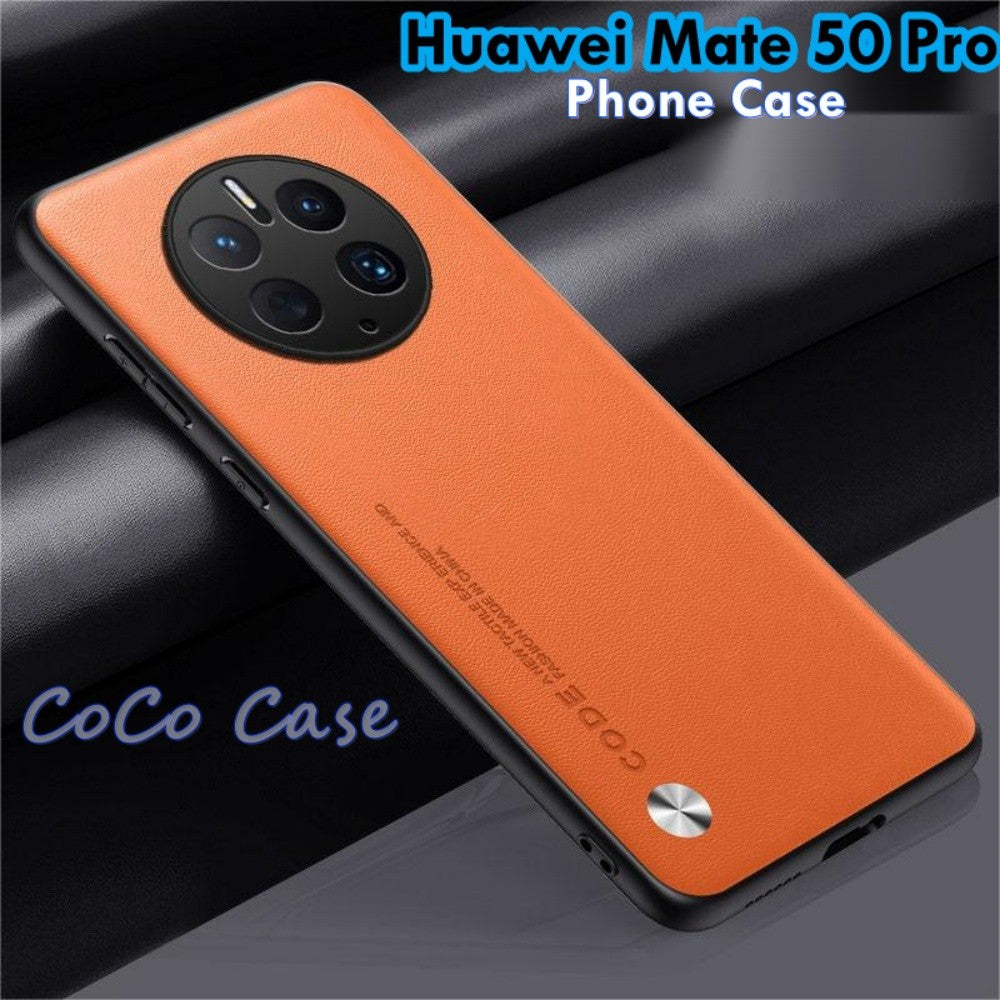 For Huawei Mate 50 Pro Cover Silicone Professional Full Case Classic Simple Solid Color Phone Case Cover sweatproof