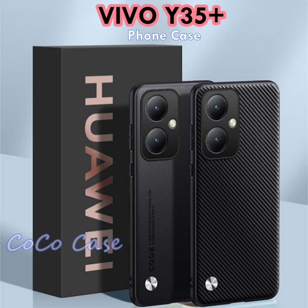 For VIVO Y35+ Cover Silicone Professional Full Case Classic Simple Solid Color Phone Case Cover sweatproof