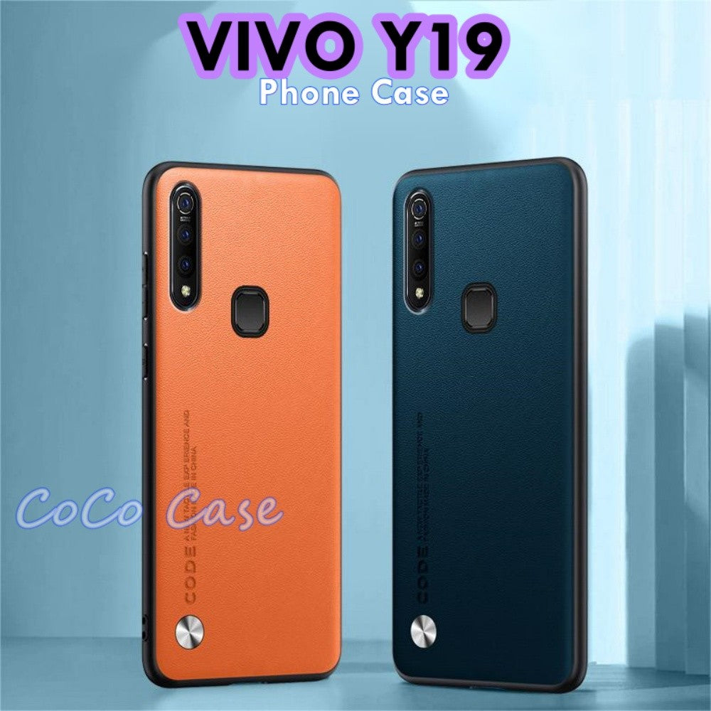 For VIVO Y19 Cover Silicone Professional Full Case Classic Simple Solid Color Phone Case Cover sweatproof