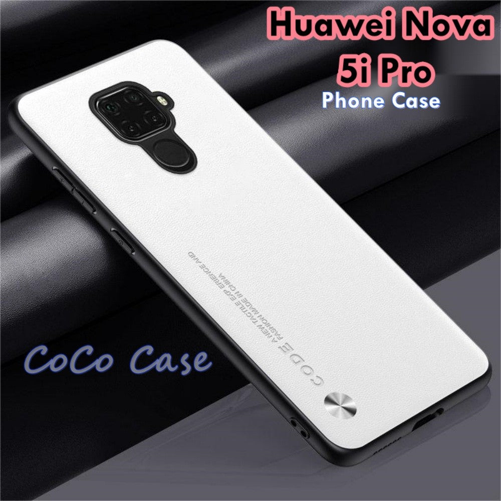 For Huawei Nova 5i Pro Cover Silicone Professional Full Case Classic Simple Solid Color Phone Case Cover sweatproofv