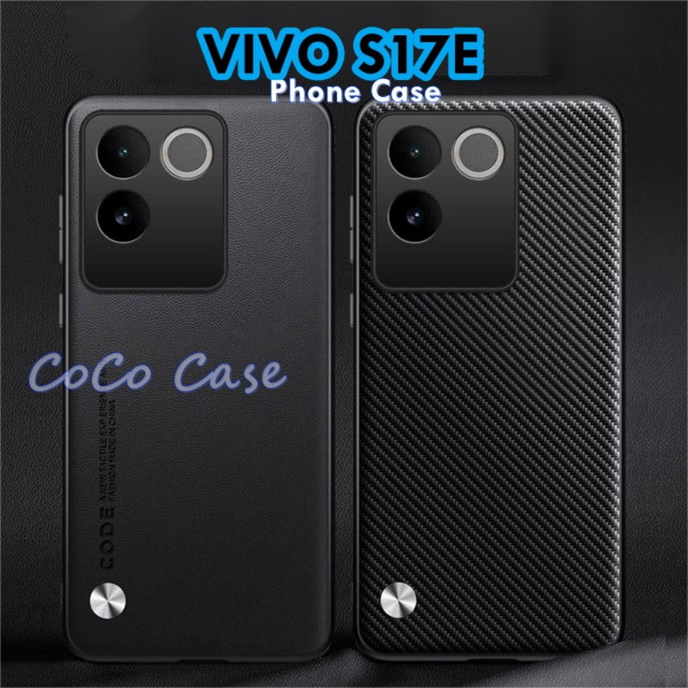 For VIVO S17E Cover Silicone Professional Full Case Classic Simple Solid Color Phone Case Cover sweatproof
