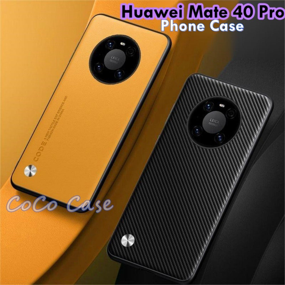 For Huawei Mate 40 Pro Cover Silicone Professional Full Case Classic Simple Solid Color Phone Case Cover sweatproof