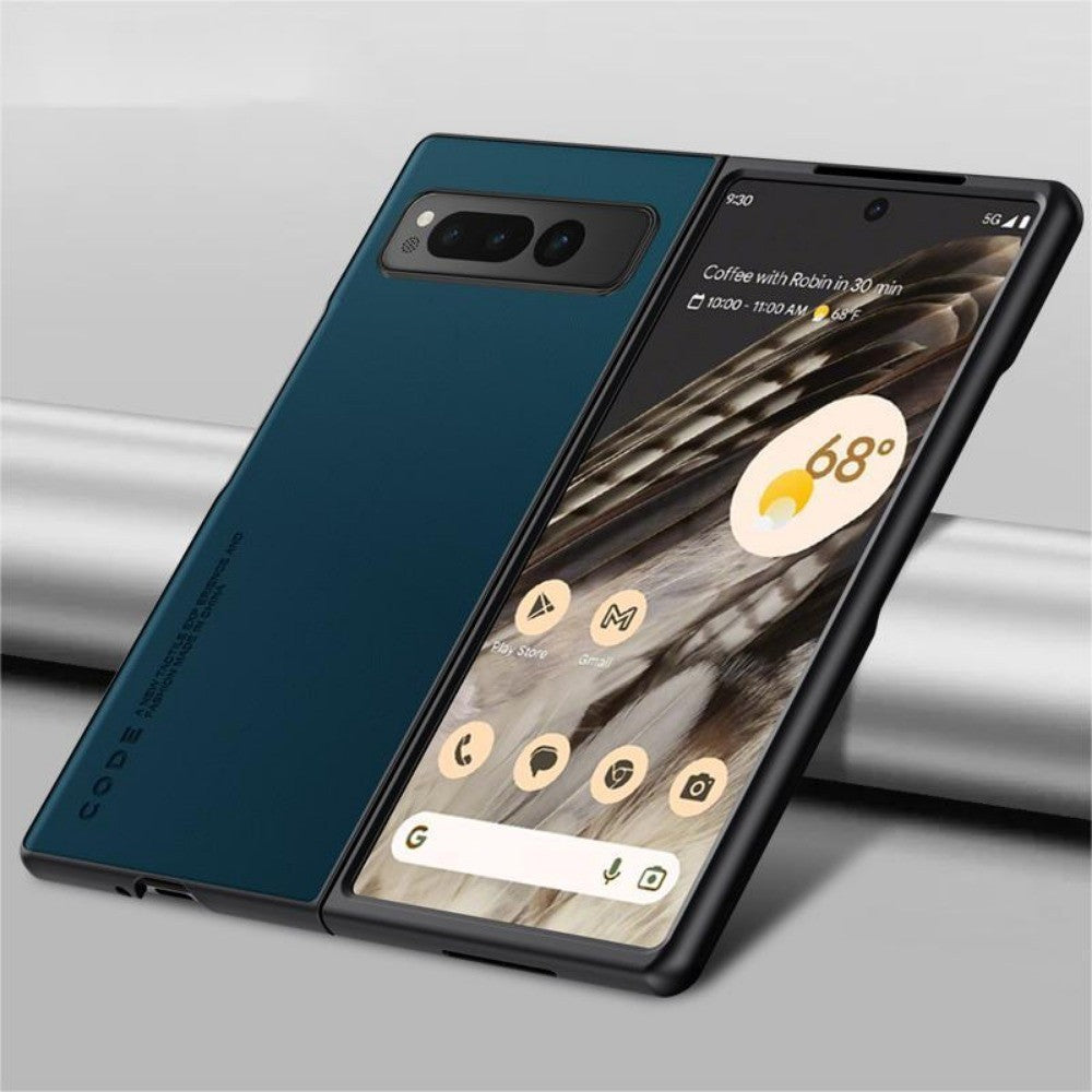 For Google Pixel Fold Cover Silicone Professional Full Case Classic Simple Solid Color Phone Case Cover sweatproof