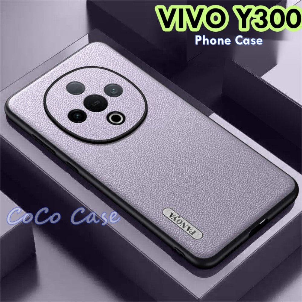 For VIVO Y300 Cover Silicone Professional Full Case Classic Simple Solid Color Phone Case Cover sweatproof