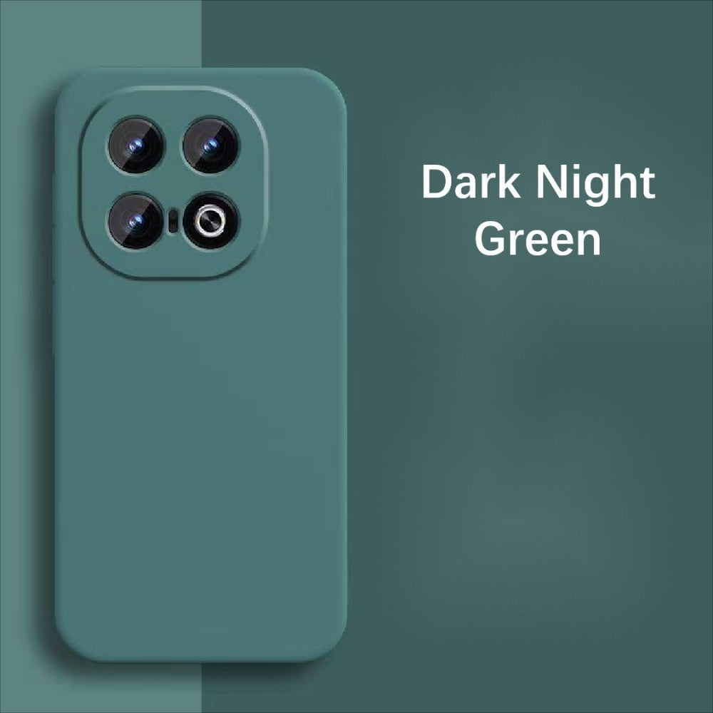 For IQOO 13 Cover Drop and wear resistant Silicone Full Case Classic Simple Solid Color Phone Case Cover