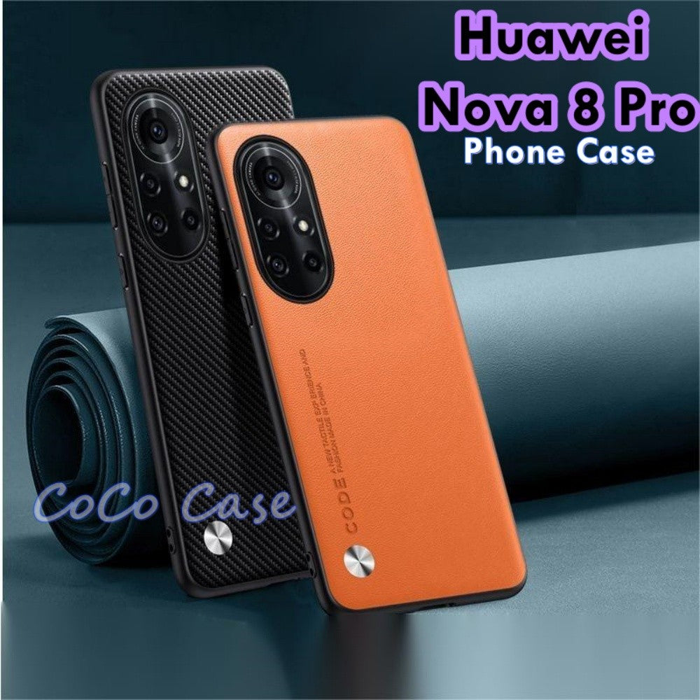 For Huawei Nova 8 Pro Cover Silicone Professional Full Case Classic Simple Solid Color Phone Case Cover sweatproof