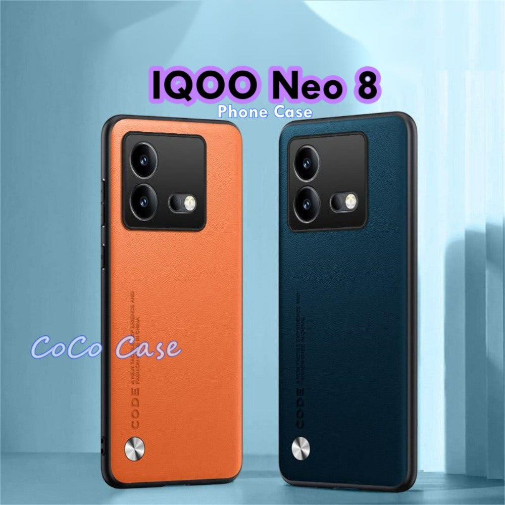 For IQOO Neo 8 Cover Silicone Professional Full Case Classic Simple Solid Color Phone Case Cover sweatproof