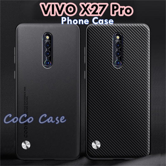 For VIVO X27 Pro Cover Silicone Professional Full Case Classic Simple Solid Color Phone Case Cover sweatproof