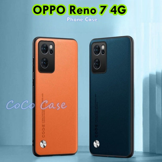For OPPO Reno 7 4G Cover Silicone Professional Full Case Classic Simple Solid Color Phone Case Cover sweatproof