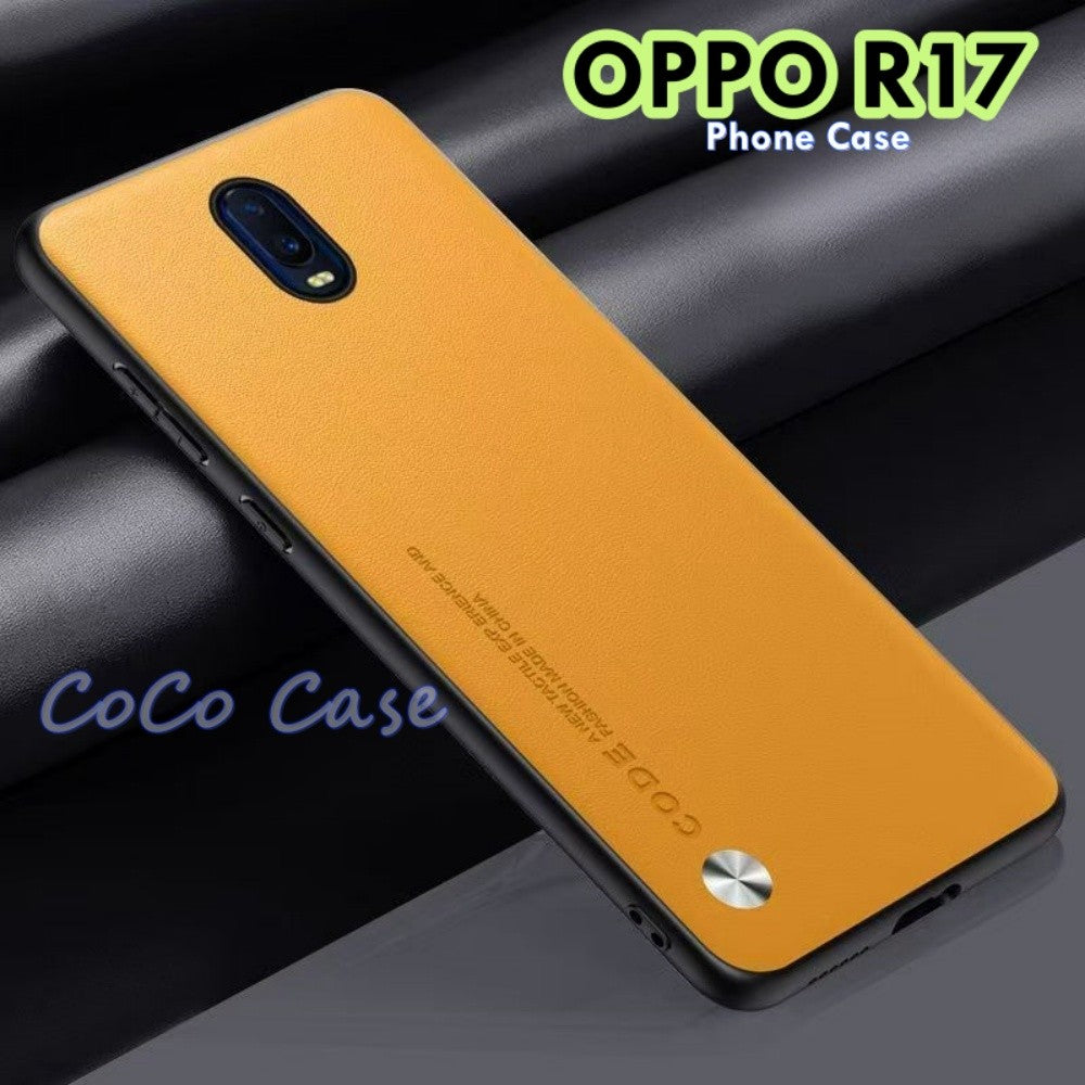 For OPPO R17 Cover Silicone Professional Full Case Classic Simple Solid Color Phone Case Cover sweatproof