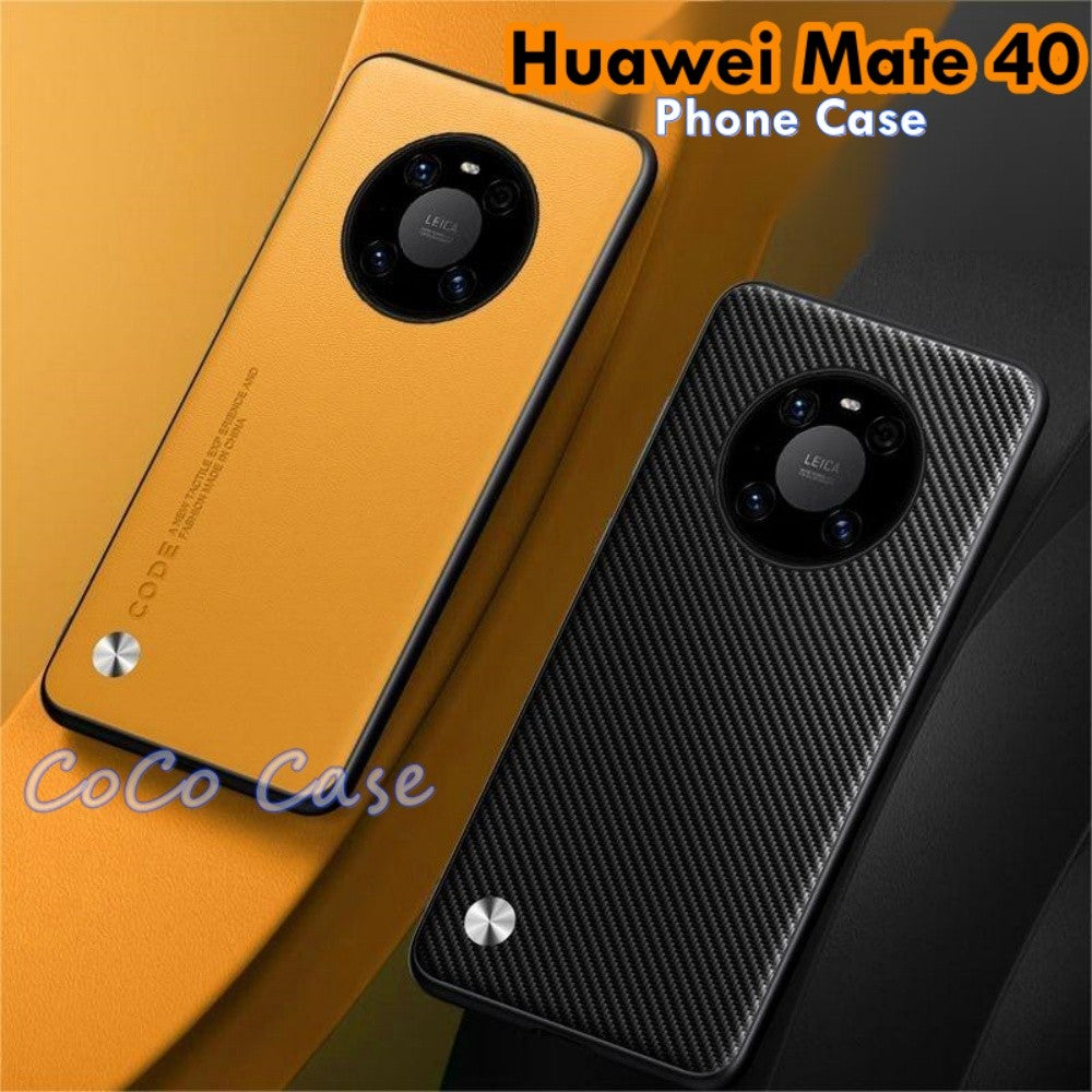 For Huawei Mate 40 Cover Silicone Professional Full Case Classic Simple Solid Color Phone Case Cover sweatproof