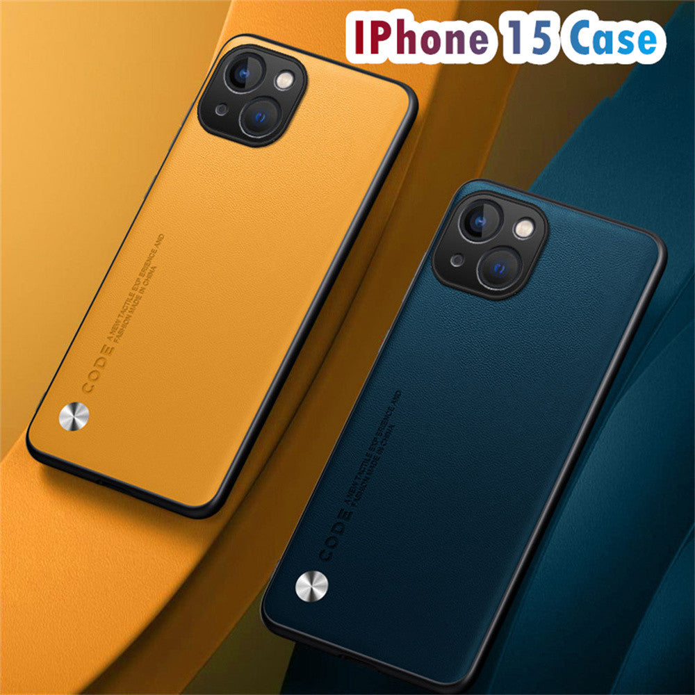 For IPhone 15 Cover Silicone Professional Full Case Classic Simple Solid Color Phone Case Cover sweatproof