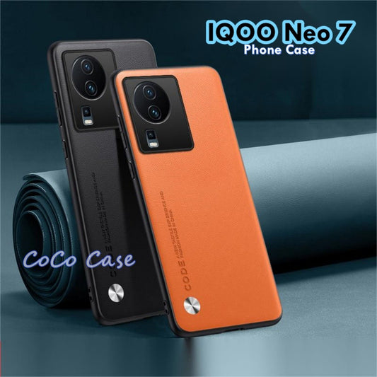 For IQOO Neo 7 Cover Silicone Professional Full Case Classic Simple Solid Color Phone Case Cover sweatproof