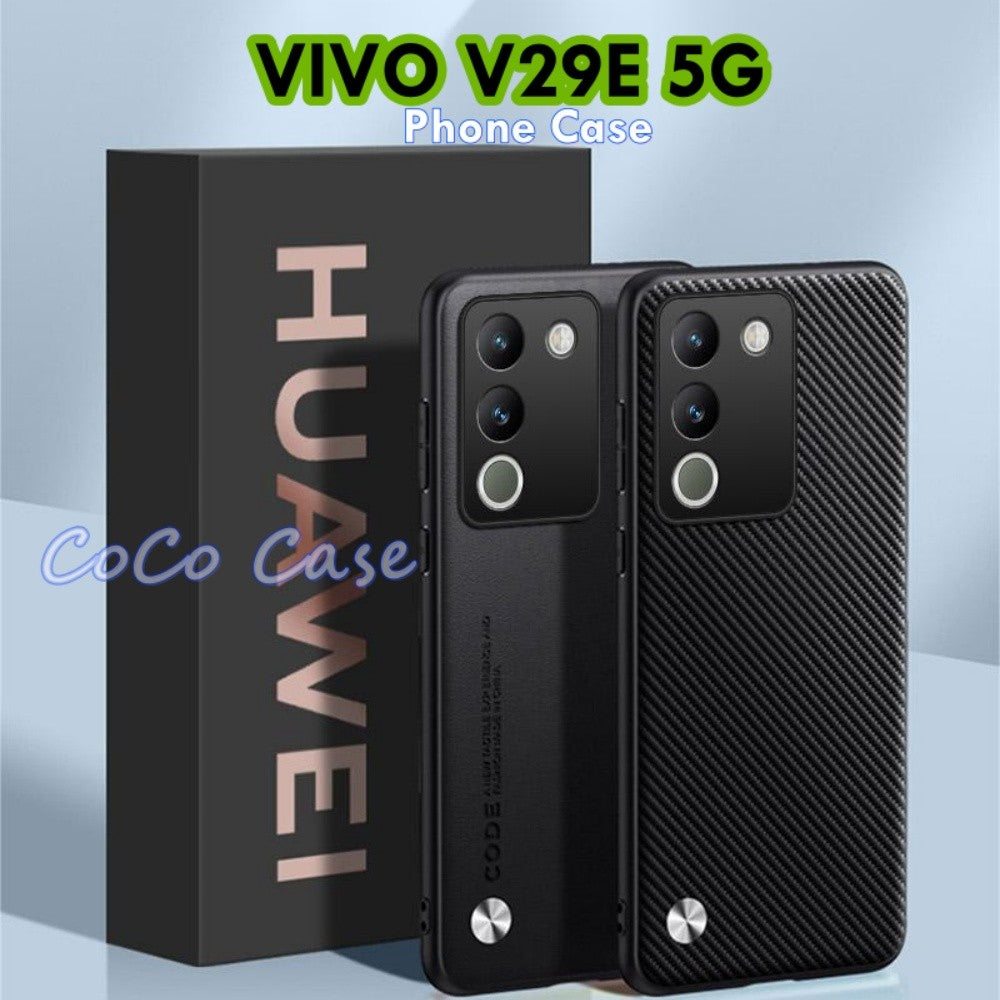 For VIVO V29E 5G Cover Silicone Professional Full Case Classic Simple Solid Color Phone Case Cover sweatproof