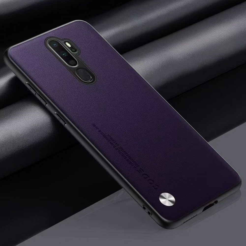 For OPPO A9 2020 Cover Silicone Professional Full Case Classic Simple Solid Color Phone Case Cover sweatproof