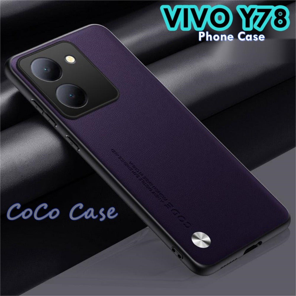 For VIVO Y78 Cover Silicone Professional Full Case Classic Simple Solid Color Phone Case Cover sweatproof