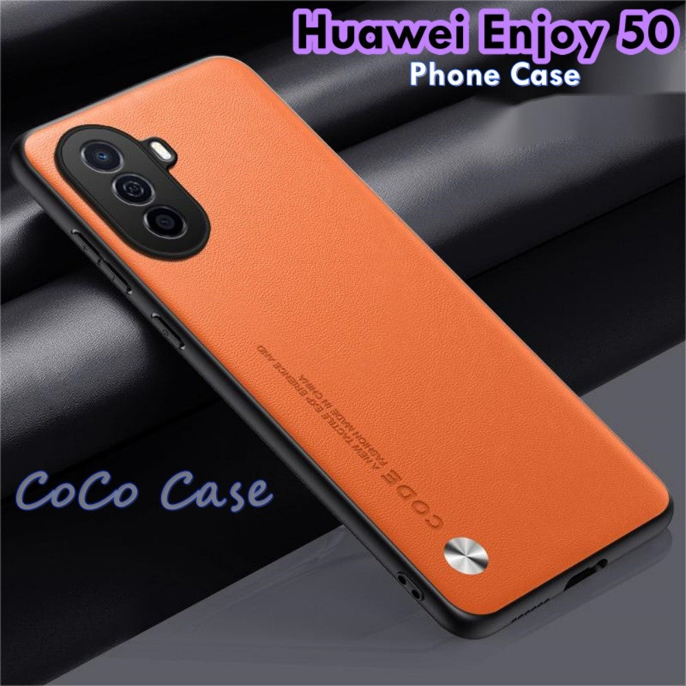 For Huawei Enjoy 50 Cover Silicone Professional Full Case Classic Simple Solid Color Phone Case Cover sweatproof