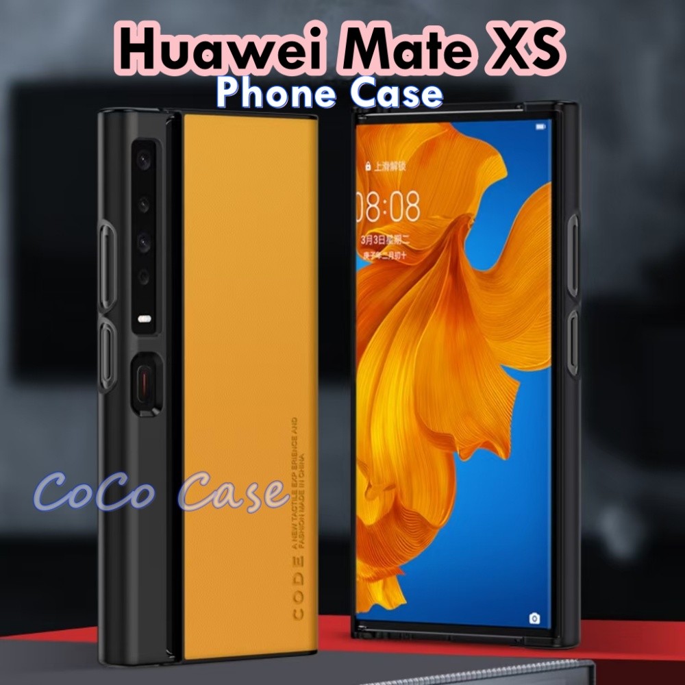 For Huawei Mate XS Cover Silicone Professional Full Case Classic Simple Solid Color Phone Case Cover sweatproof