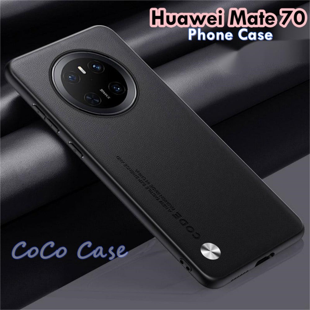 For Huawei Mate 70 Cover Silicone Professional Full Case Classic Simple Solid Color Phone Case Cover sweatproof