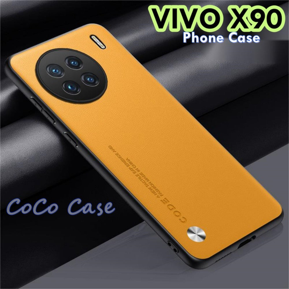 For VIVO X90 Cover Silicone Professional Full Case Classic Simple Solid Color Phone Case Cover sweatproof