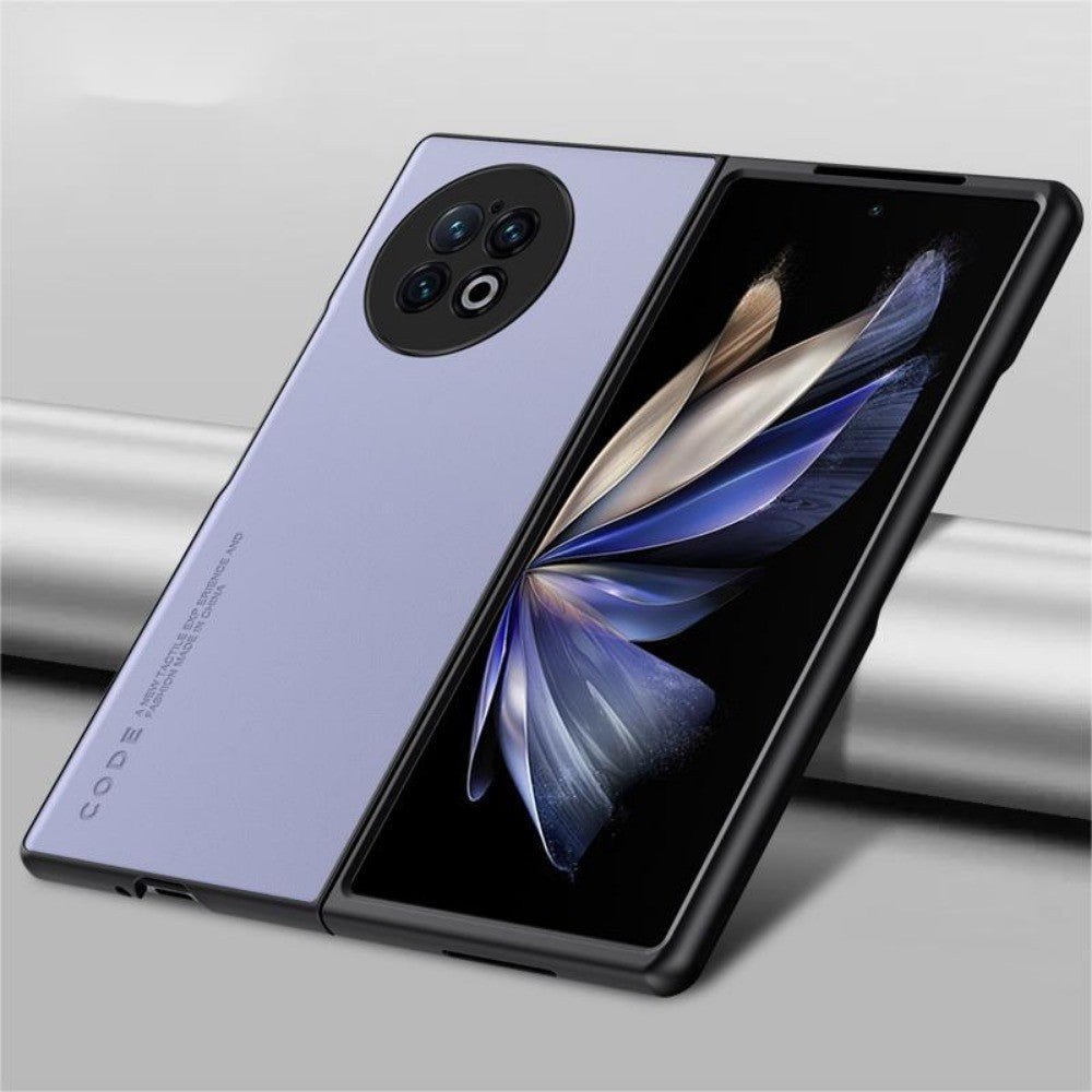 For VIVO X Fold 2 Cover Silicone Professional Full Case Classic Simple Solid Color Phone Case Cover sweatproof
