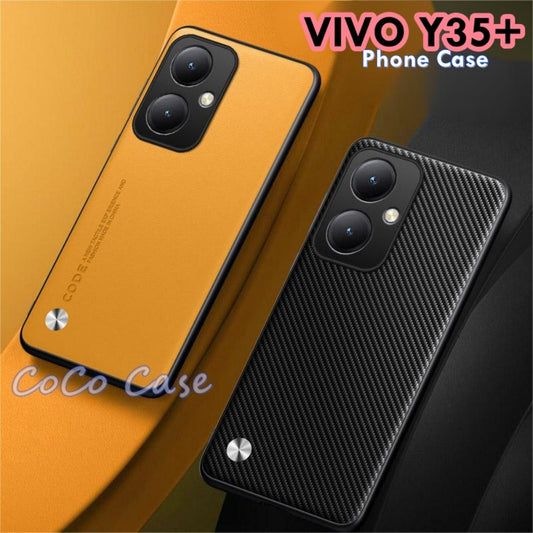 For VIVO Y35+ Cover Silicone Professional Full Case Classic Simple Solid Color Phone Case Cover sweatproof